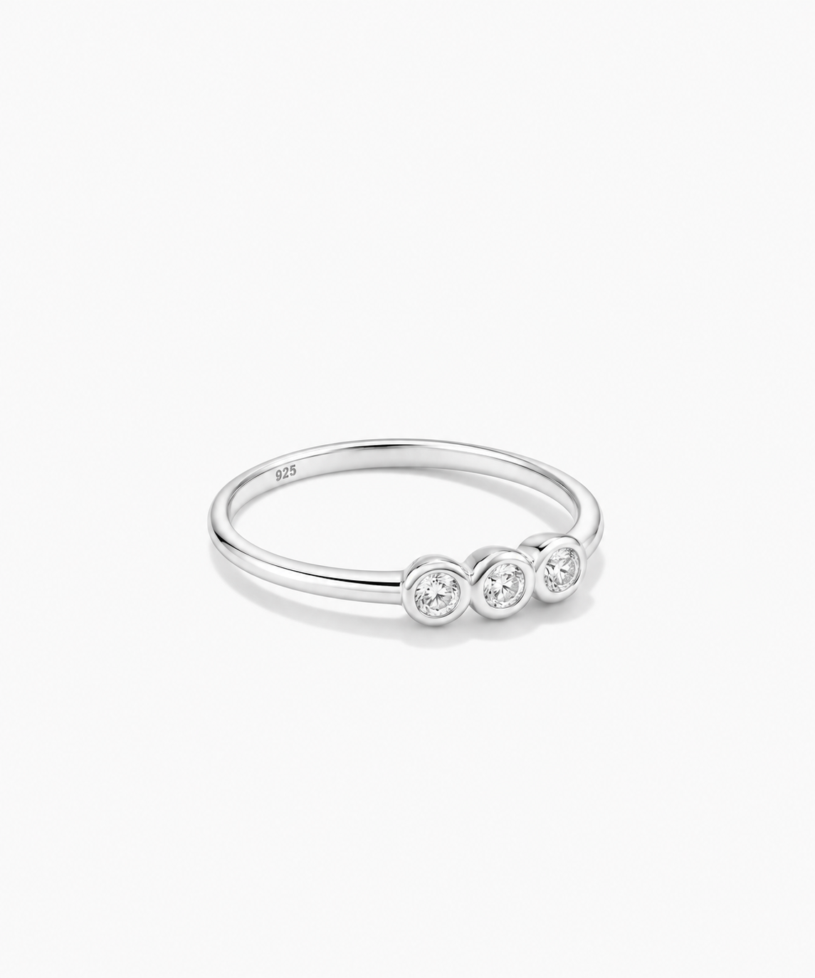 Tria Bezel Ring