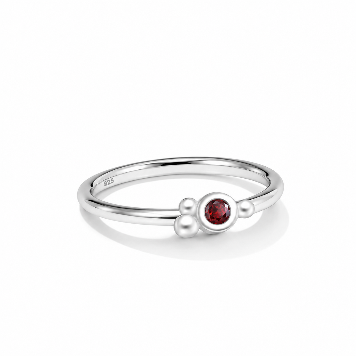 Scarlet Orbit Ring